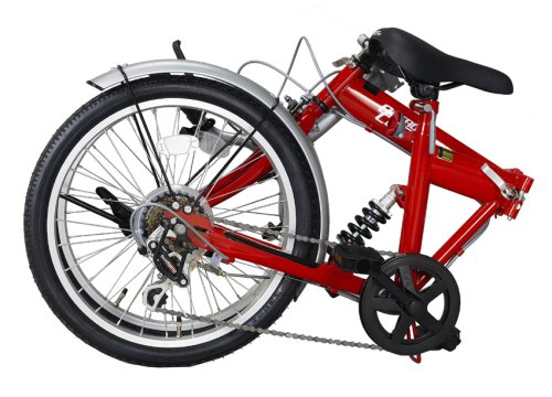 Cover image : モービック 20インチ折り畳み自転車 シマノ6段ギア サスペンションモデル RD GFD-206SRD