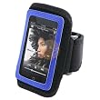 Deluxe ArmBand for iPod Touch, Black w/ Blue Trim