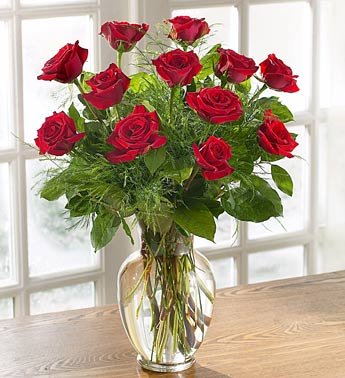Rose Elegance (Tm) Dozen Roses - Red