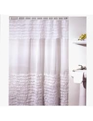 Home: Creative Bath Products Ruffles Shower Curtain - Creative Bath Products Inc.