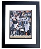 Greg Olsen Autographed/Hand Signed Chicago Bears 8x10 Photo BLACK CUSTOM FRAME