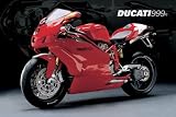 Ducati (Red 999R) Art Poster Print - 24