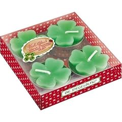Spiegelburg 40151 Gl�cksklee-Teelichter (4 Stck.)