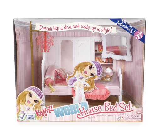 Bratz World House Accessories Bed Set