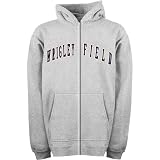 Wrigley Field Grey / Navy Embroidered Zip-Up Sweatshirt
