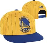 Golden State Warriors adidas Originals Gold Buzzer-Beater Flat Brim Snapback Adjustable Hat