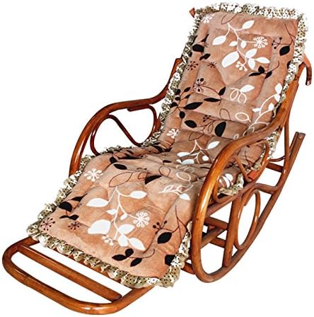 Z&amp;M/ Rattan rocking chair chair easy chair seat cushions Lounge Chair for the elderly NAP pad , 1