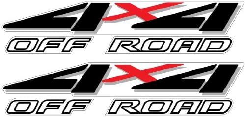 Vinylmark LLC4x4 Decals - 1999 to 2001 Fits Ford Truck Bed (Black)