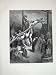 1870 DORE BIBLE FINE ART ERECTION CROSS JESUS CHRIST