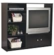 27" Entertainment Center in Black Finish By Ameriwood Furniture