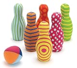 from Latitude Enfant My bowling kit soft baby bowling