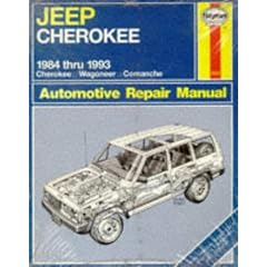 Jeep Cherokee 1984 Thru 1993 All Models: Cherokee Wagoneer Comanche Automotive Repair Manual (No 1553)