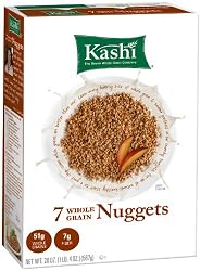 Kashi 7 Whole Grain Nuggets, 20-Ounce Boxes (Pack of 6)