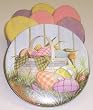 Scott's Cakes 1 lb. Easter Egg Sugar Cookies in a Easter Basket Tin