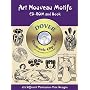 Art Nouveau Motifs CD-ROM and Book (Dover Pictorial Archives)