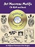 Art Nouveau Motifs CD-ROM and Book (Dover Pictorial Archives)