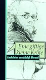 Eine giftige kleine Kr�te, Anekdoten von Adolph Menzel - Gisold Lammel