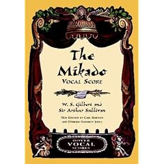 The Mikado Vocal Score (Dover Vocal Scores)