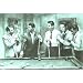 Rat Pack (Playing Pool, Drawn) Music Poster Print - 17x11