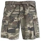 626 BLUE Camouflage Cargo Short