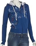 DC Kapuzen-Sweatshirt Toss Up, Ladies, true blue
