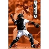 Detroit Tigers (Ivan Rodriguez, Pudge) Sports Poster Print - 24x36