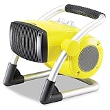 Lasko Stanley 1500W Pro-Ceramic Utility Heater With Pivot Power Yellow Rubb ....