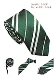 WOTOGOLD Cosplay Costumes unisex Men and Women Tie Slytherin Green