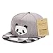 Blank Adjustable Flat Bill Plain Snapback Hats Caps (One Size, Black/Burgundy)