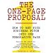 The One-Page Proposal