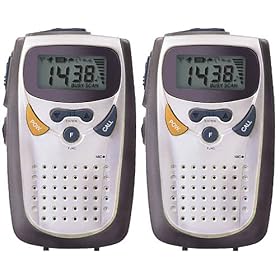 Audiovox FR5402 Ultra Compact 14 Channel 2-Way Radios (Pair)
