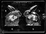 3D BUNNY Easter Candy Mold chocolate