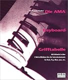 Die AMA-Keyboard-Grifftabelle: 468 Akkorde in über 1700 Griffbildern für alle Tasteninstrumente für Rock, Pop, Blues, Jazz, etc
