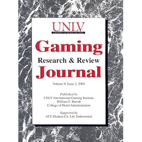 Unlv Gaming Research and Review Journal by