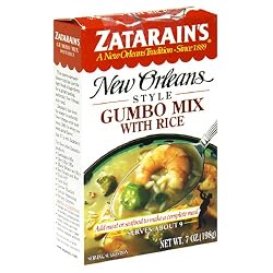 Zatarain's New Orleans Style Gumbo Mix with Rice, 7-Ounce Boxes (Pack of 12)