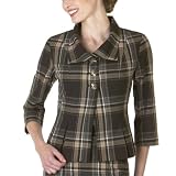 Isaac Mizrahi for Target Jacket - Brown Plaid