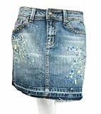 ABS by Allen Schwartz - ABS Jeans Paintsplash Denim Mini