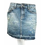 ABS Jeans Paintsplash Denim Mini at ABS by Allen Schwartz