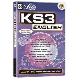 Letts KS3 English Interactive Revision Guide (Ages 11-14) (PC)