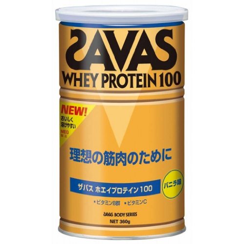 SAVAS ザバス ホエイプロテイン100 バニラ味 360g