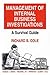 Books : Management of Internal Business Investigations: A Survival Guide