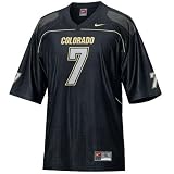 Nike - Nike Colorado Buffaloes #7 Youth Black Replica Football Jersey