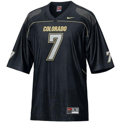 Buy Nike Colorado Buffaloes #7 Youth Black Replica Football Jersey by Nike