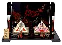 真多呂 雛人形 ひな人形 木目込人形 平飾り 親王飾り 伝統的工芸品 帯地 高雄雛 h243-mt-21090 【2012年度新作】