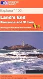 Land s End, Penzance and St Ives (Explorer Maps)