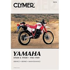 Yamaha XT/Tt600, 1983-1989: Service, Repair, Maintenance: Clymer Workshop Manual (Clymer Motorcycle Repair)