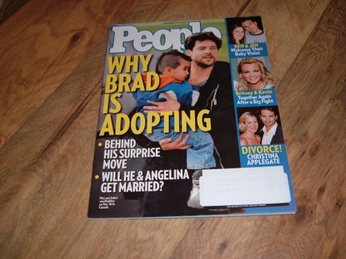 People, December 19, 2005 issue-Brad Pitt-Why He Is Adopting.