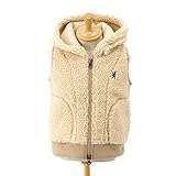 Gymphlex ジムフレックス キッズ フリースBOAフードベスト ソリッド［J-0864PL］ Mサイズ 13 BEIGE