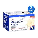 Equate Ultra Weight Loss Shakes, French Vanilla, 6 Shakes, 11-Ounce Box