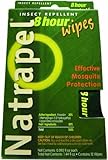 Natrapel, 8 Hour DEET-Free Wipes